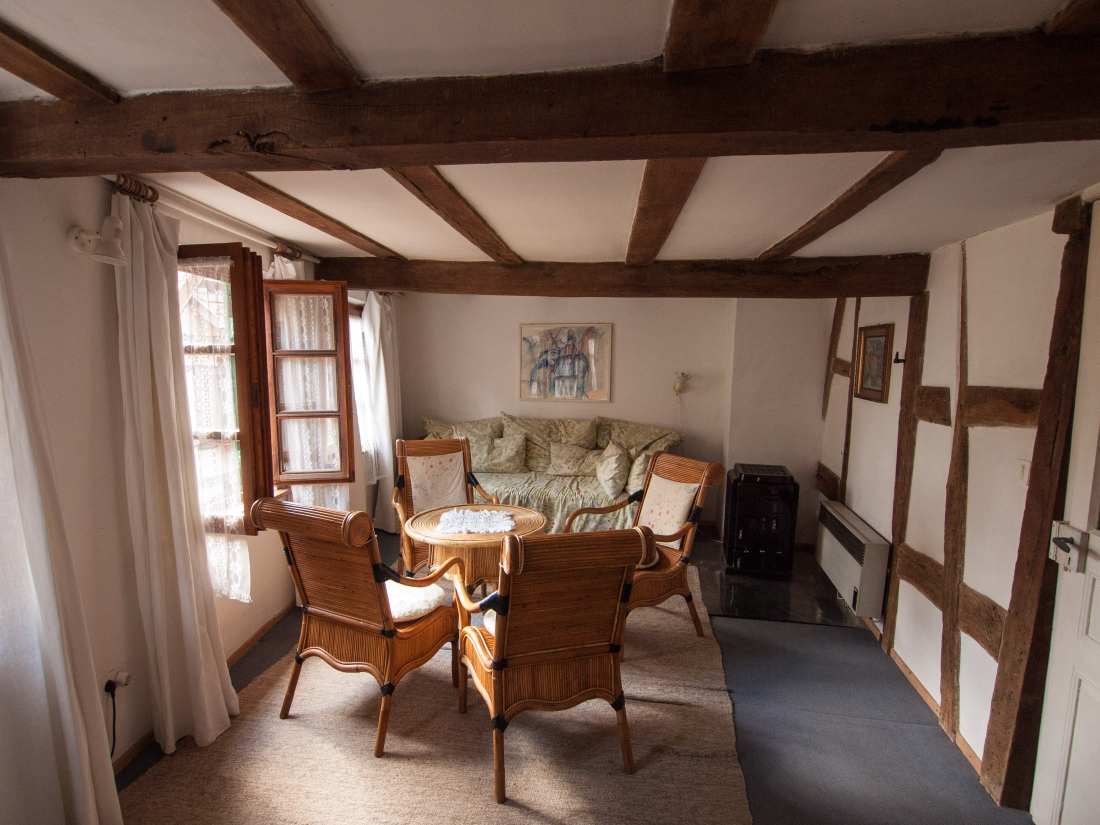 Ferienhaus Elsass Oberbronn Ess- und Wohnzimmer im EG