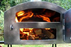 Flammkuchenofen im Ferienhaus Elsass Oberbronn