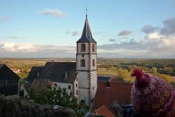 Evangelische Kirche erbaut 1505.