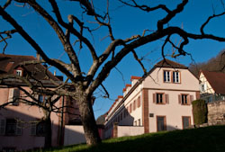 Der von Stralenheim ausgebaute Teil des Schlosses von Oberbronn